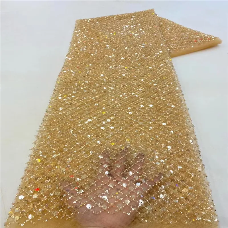 Beaded Lace Fabirc(pic1) Beaded Lace Fabirc(pic1)