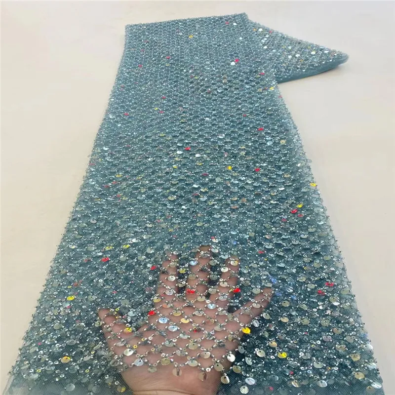 Beaded Lace Fabirc(pic4) Beaded Lace Fabirc(pic4)