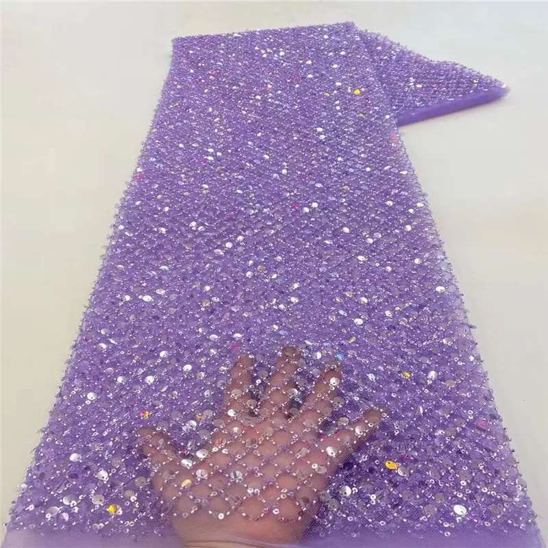 Beaded Lace Fabirc(pic5) Beaded Lace Fabirc(pic5)