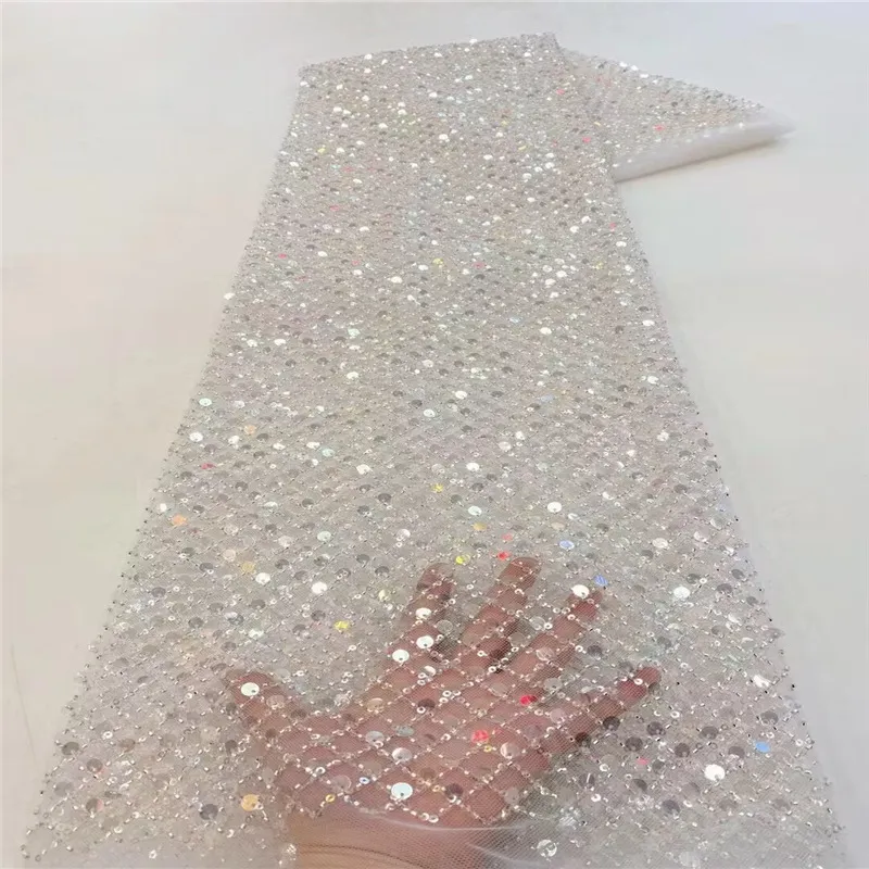 Beaded Lace Fabirc(pic6) Beaded Lace Fabirc(pic6)