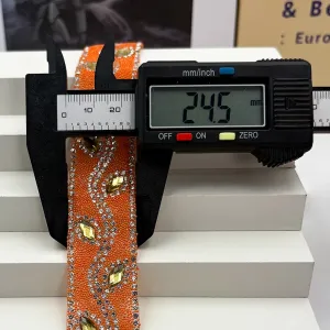 24.5mm Wide Iron on Trim 