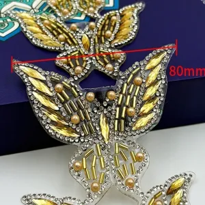 80mm Wide Iron on Trim 