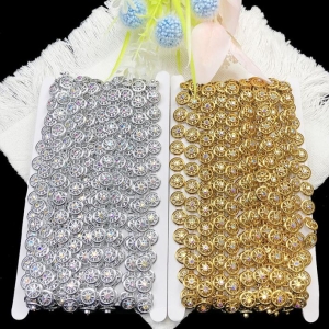 1.4cm Wide Plastic Trim For Garment Deco