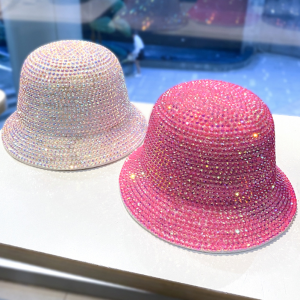 Rhinestone Bucket Hat 