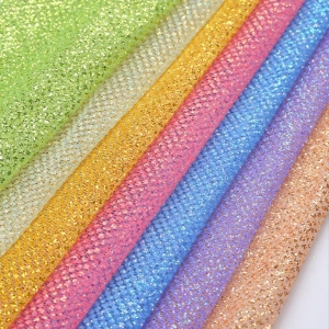 Bling Fishnet Foil Fabric