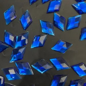 21*33 Sapphire Diamond  Resin Rhinestone