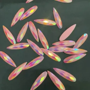 9*36 Teardrop Resin Rhinestone 