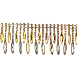  Plastic Rhinestone Trim