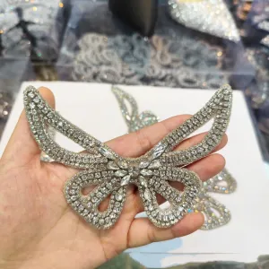 Rhinestone Butterfly Applique