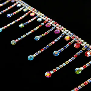 Multicolors Rhinestone Chain w