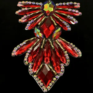 Red Iron on Applique