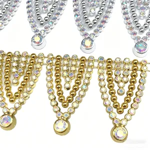  Plastic Rhinestone Trim For C