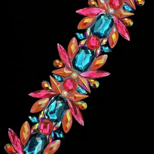 Iron on Rhinestone Trim 